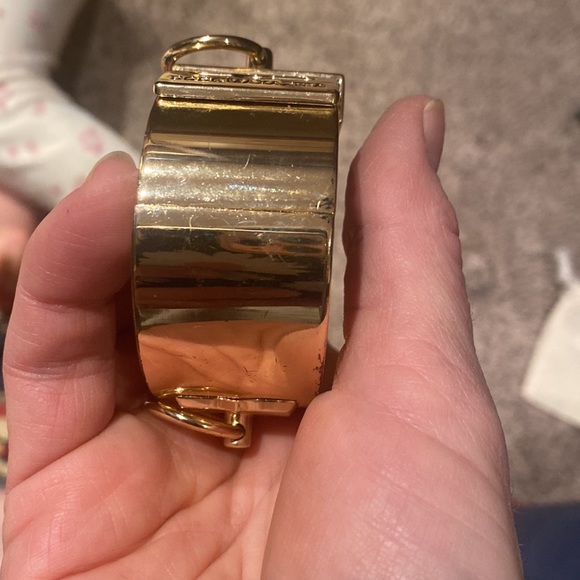 BCBG gold knocker cuff - Picture 6 of 7